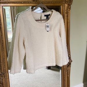 Soft cream sweater